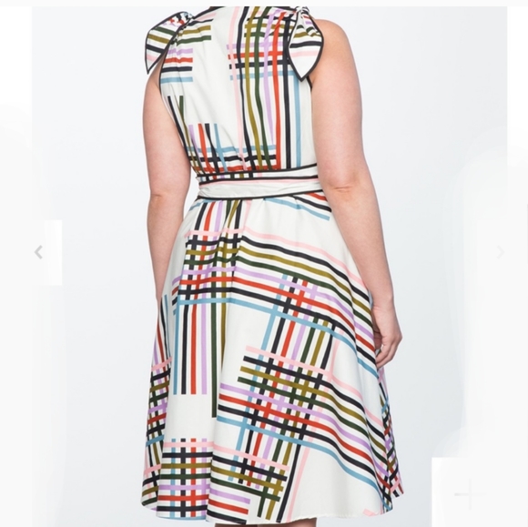 Eloquii multi color dress - Picture 3 of 8